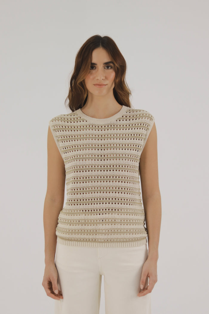 Top Caladio Beige