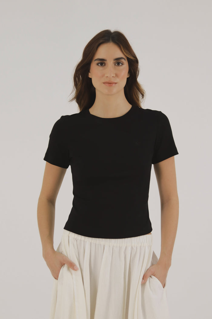 Camiseta Siena Negro