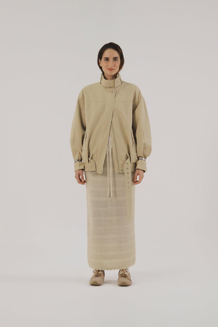 Chaqueta Globo Beige