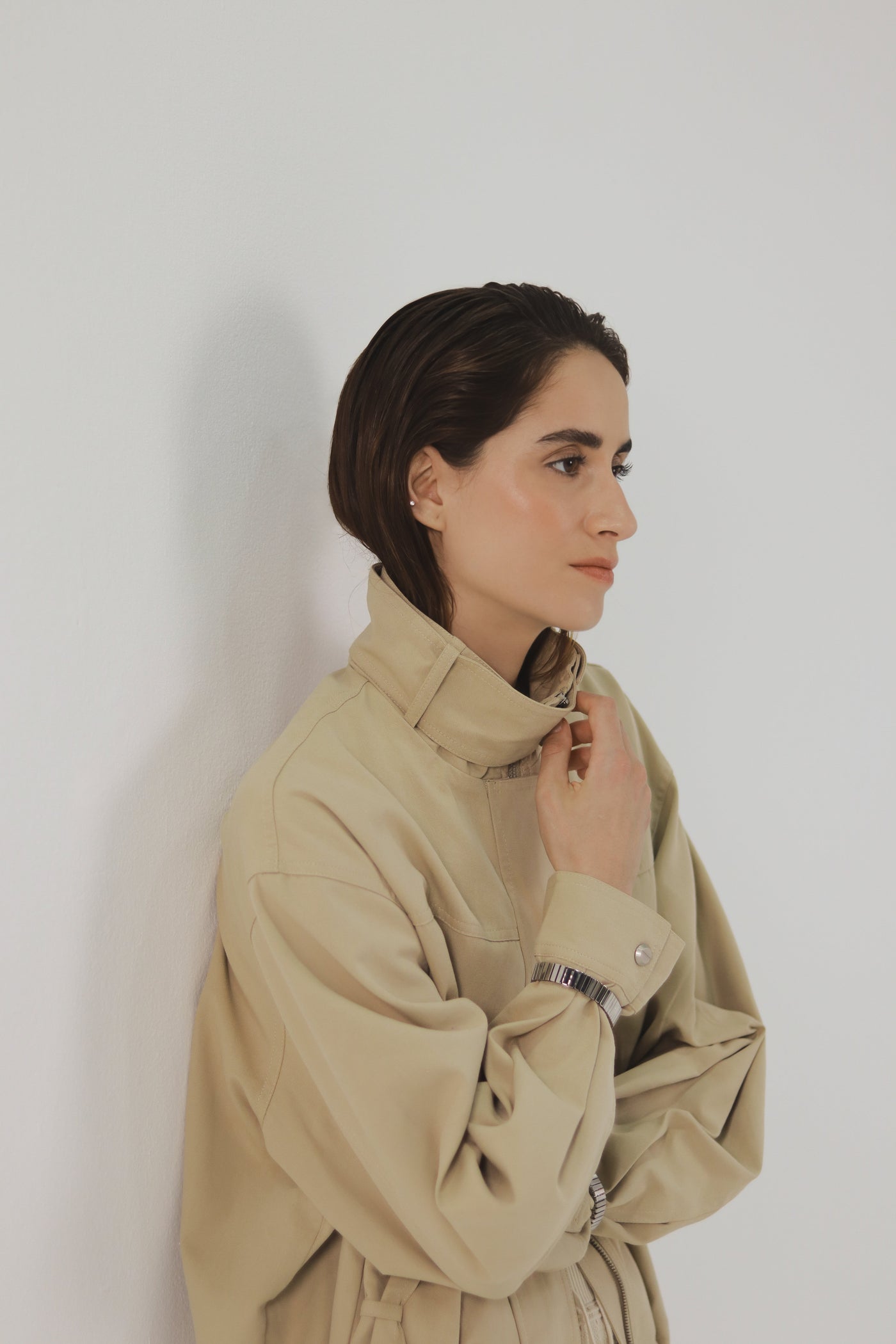 Chaqueta Globo Beige
