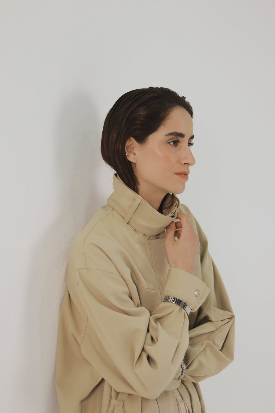Chaqueta Globo Beige