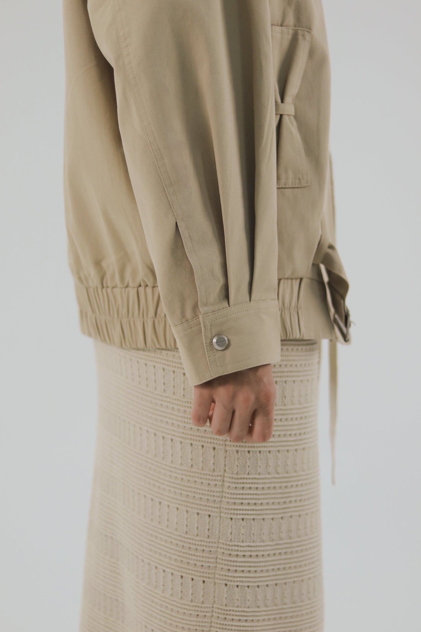 Chaqueta Globo Beige