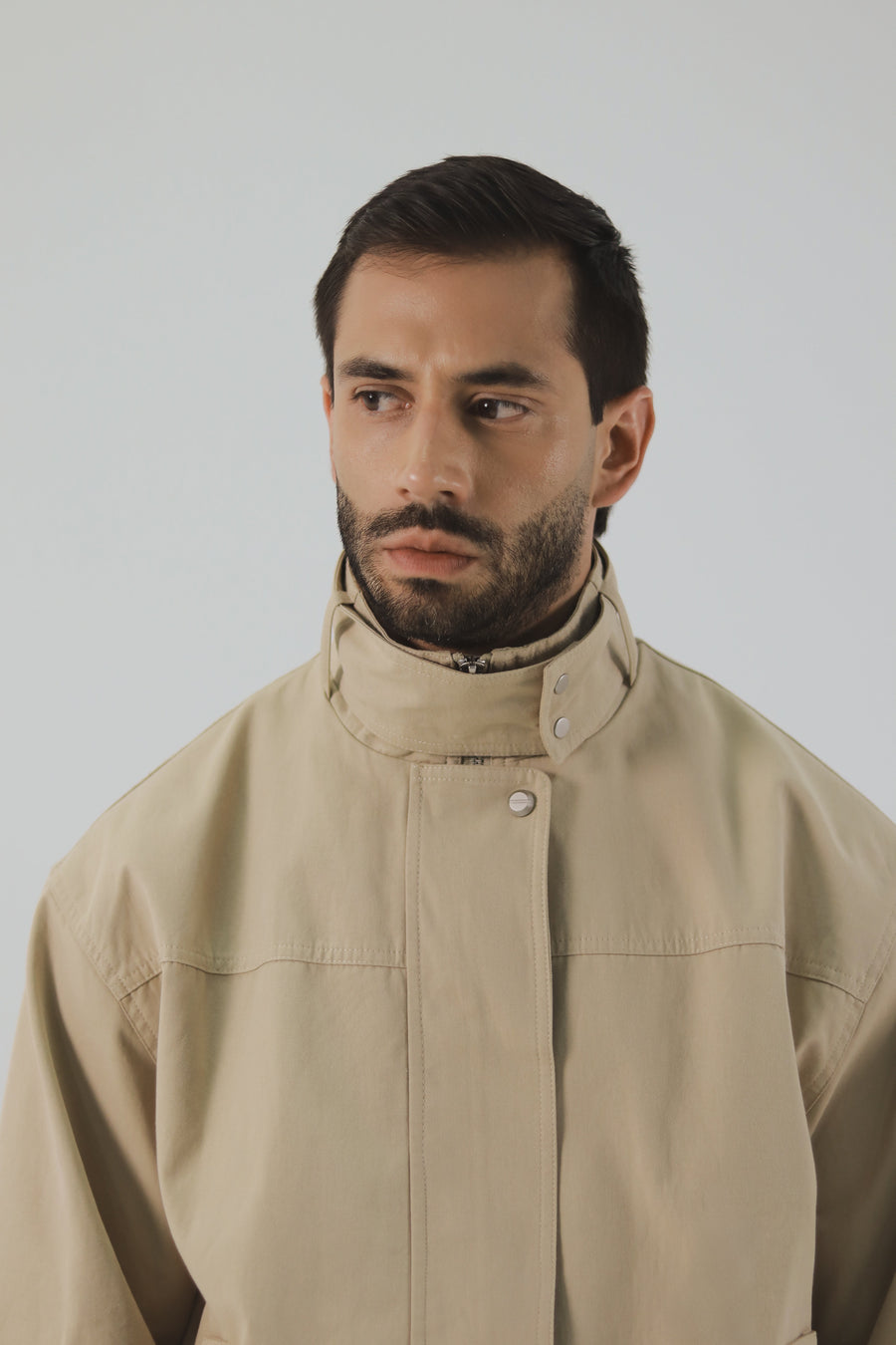 Chaqueta Globo Beige
