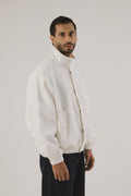 Chaqueta Mao Blanco