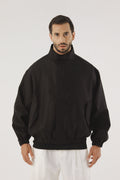 Chaqueta Mao Negro