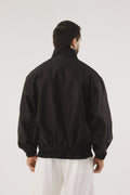 Chaqueta Mao Negro