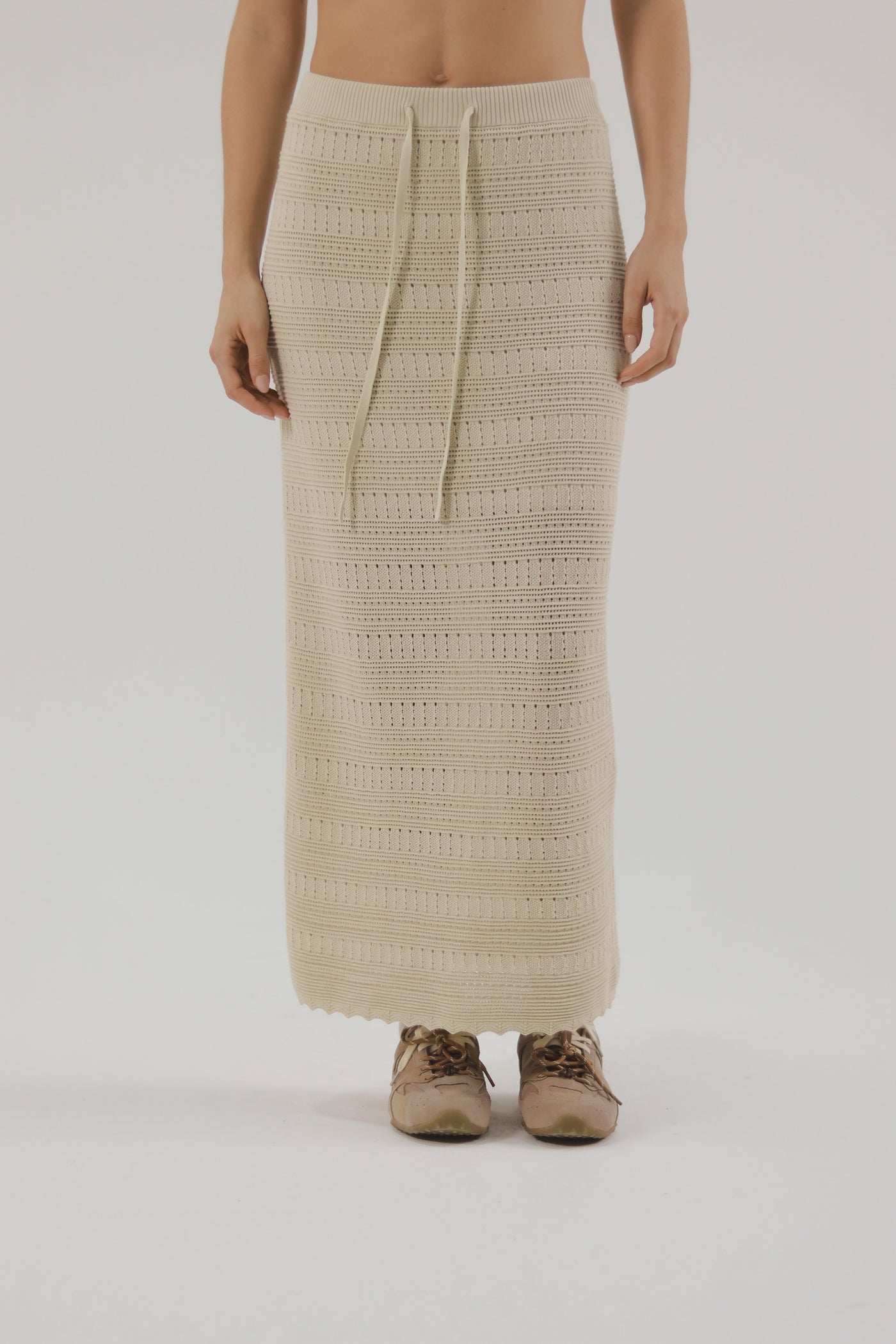 Falda Rivera Beige