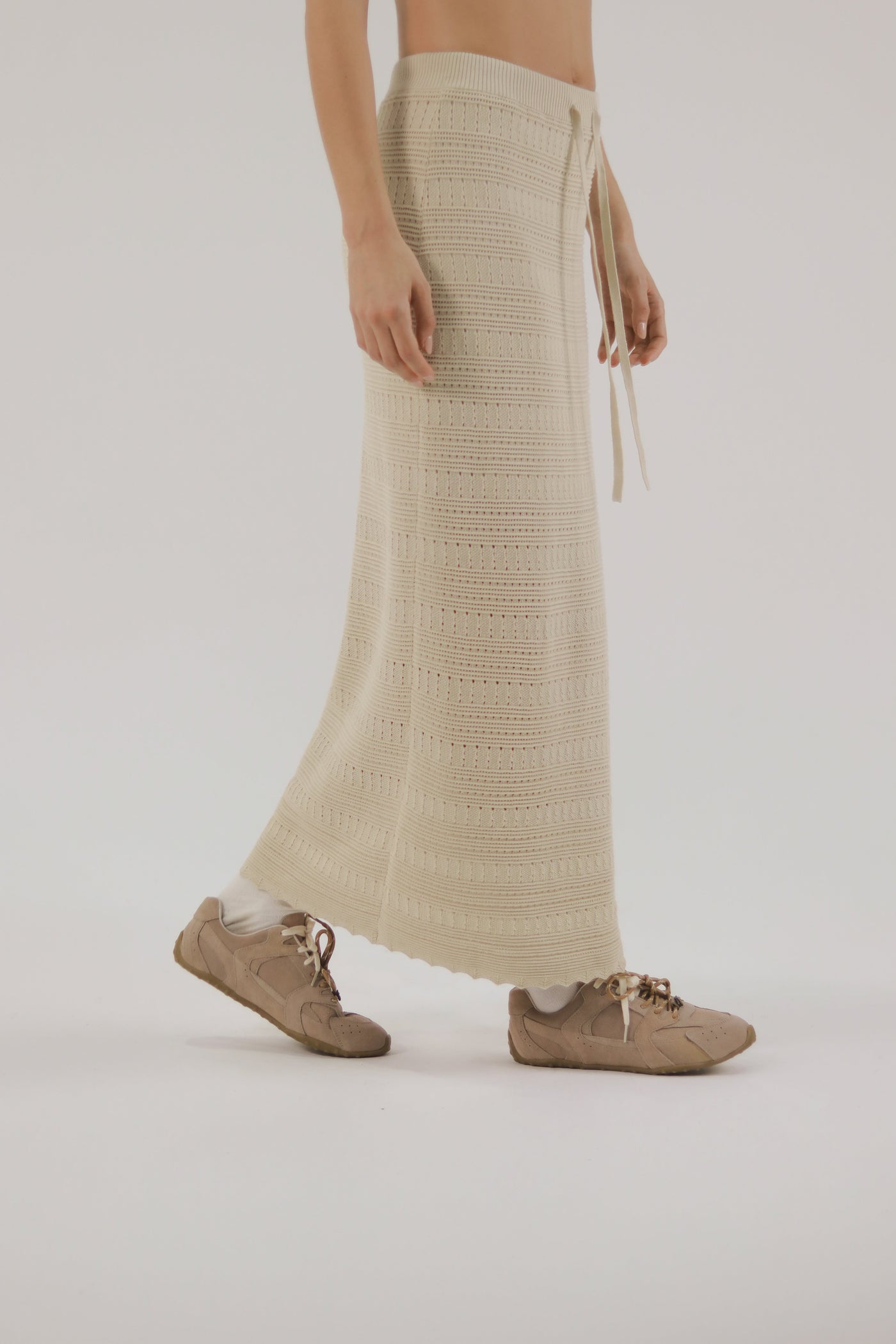 Falda Rivera Beige