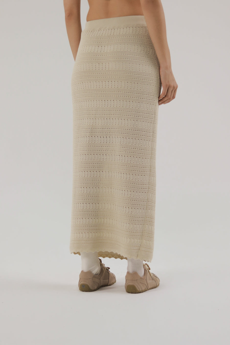 Falda Rivera Beige