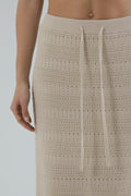 Falda Rivera Beige
