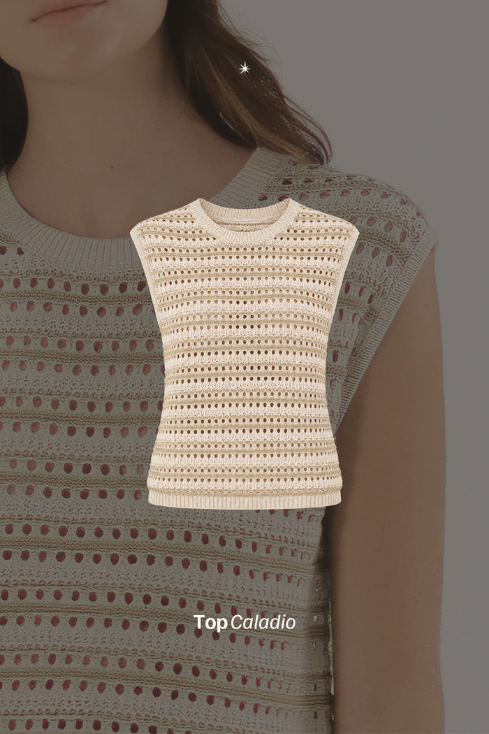 Top Caladio Beige, vista adicional - C1entoUno