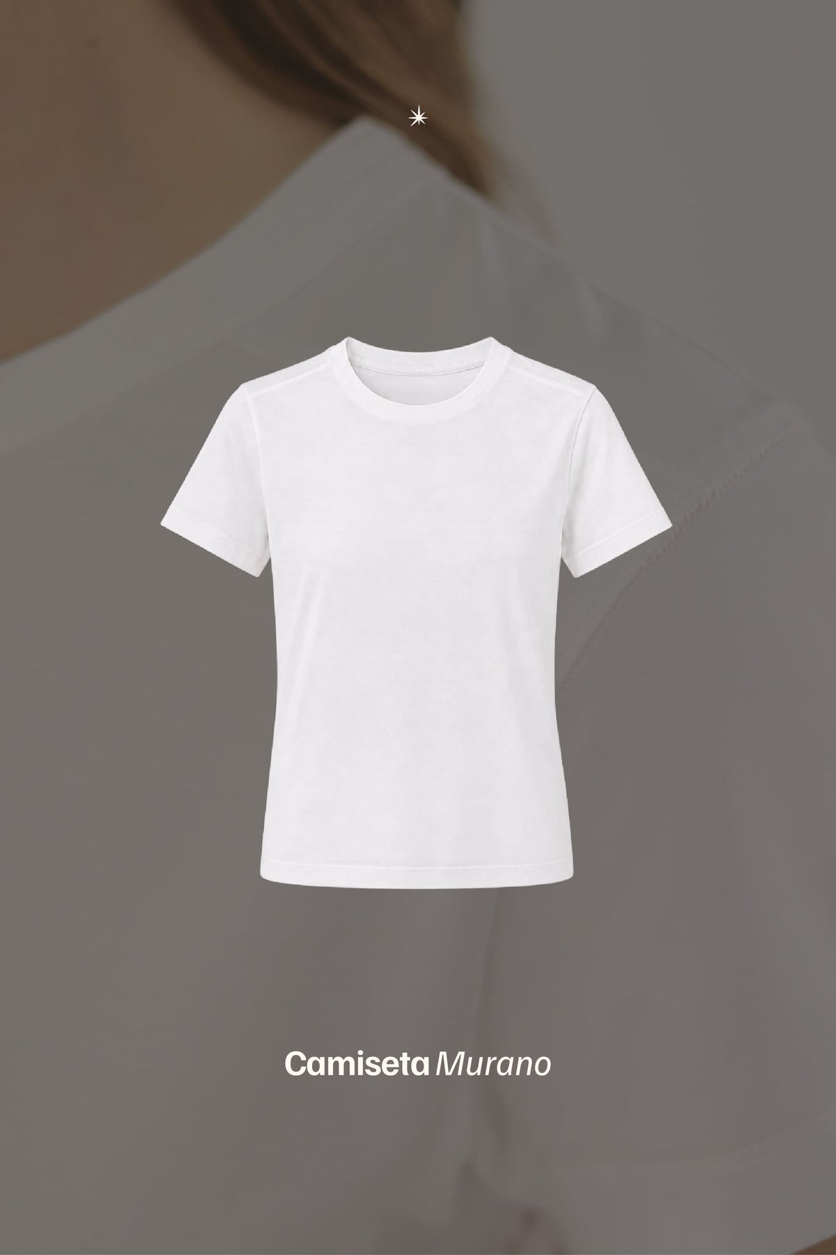 Camiseta Murano Blanco, vista adicional - C1entoUno