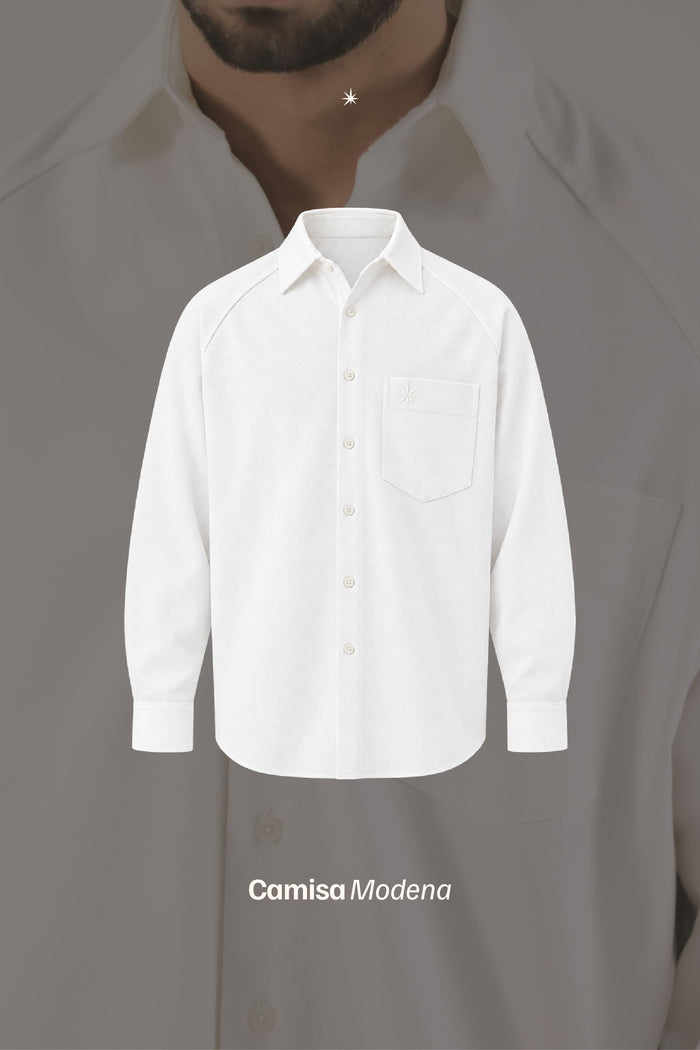 Camisa Modena Blanco, vista adicional - C1entoUno