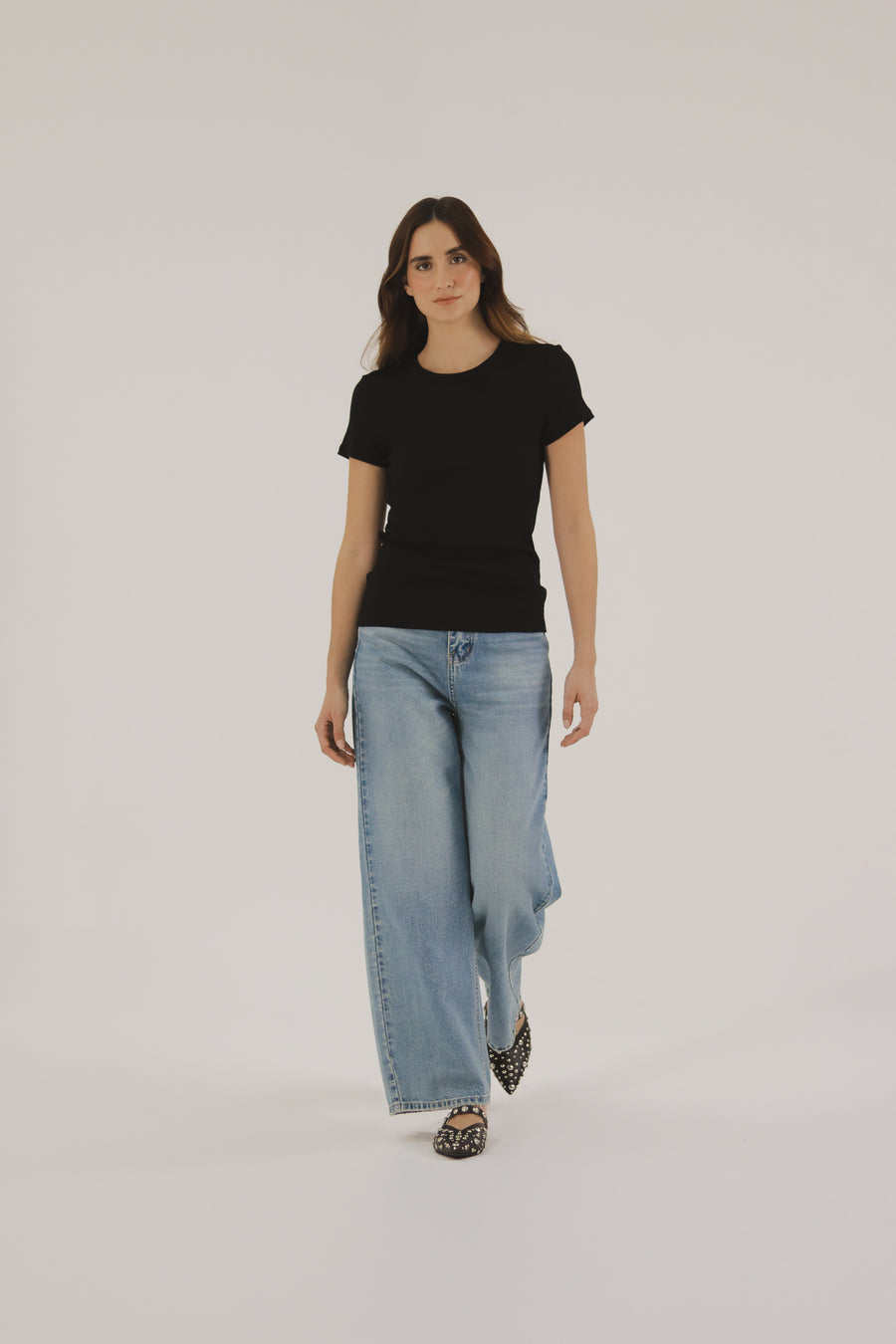 Camiseta Caída Negro