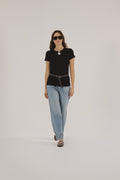 Camiseta Caída Negro