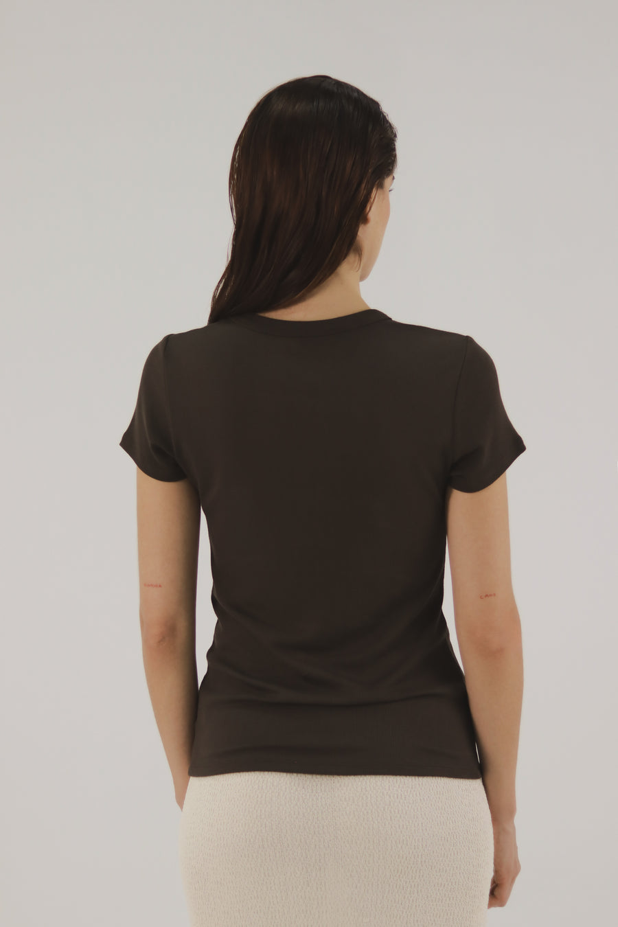 Camiseta Caída Gris