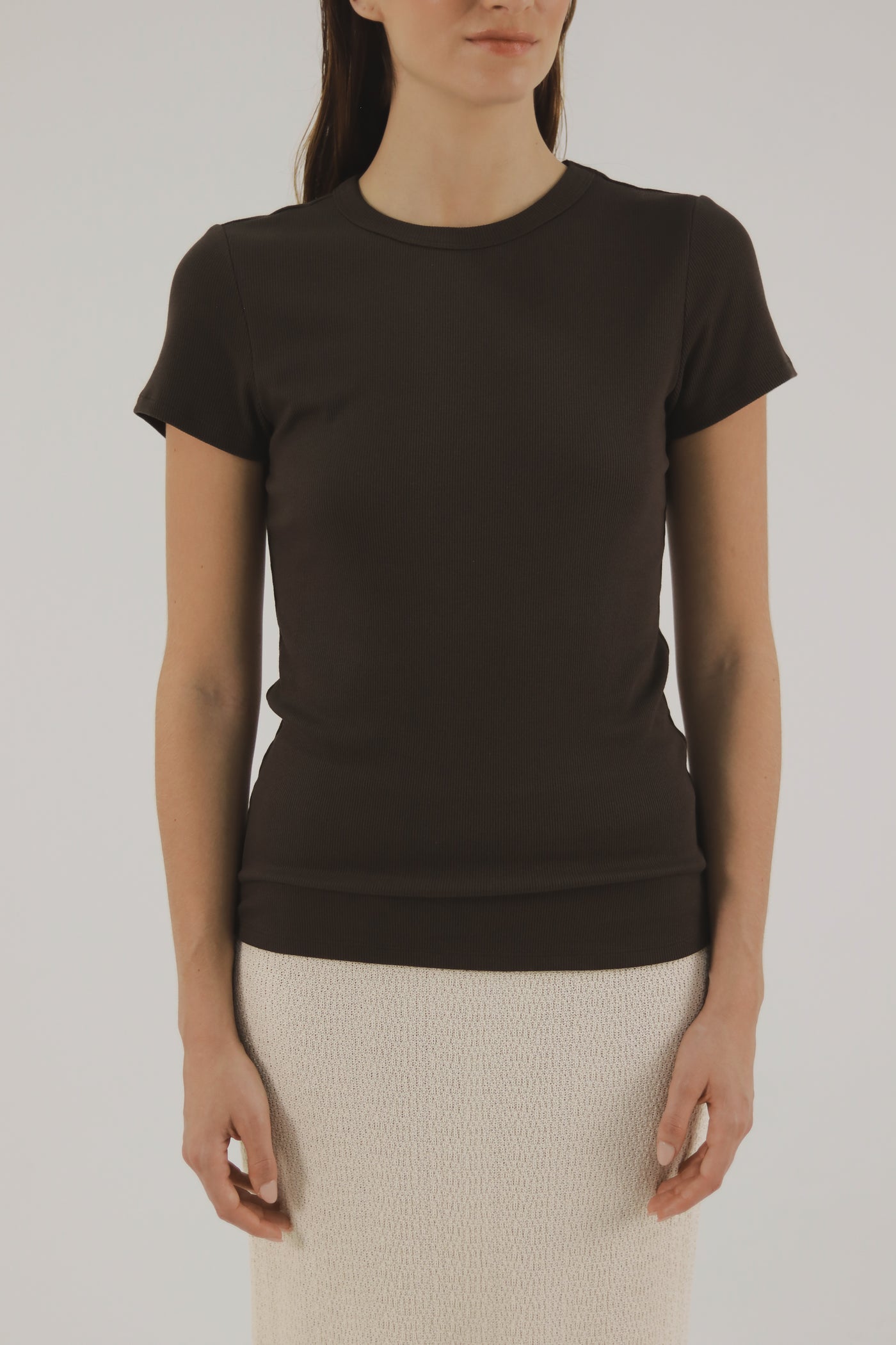 Camiseta Caída Gris