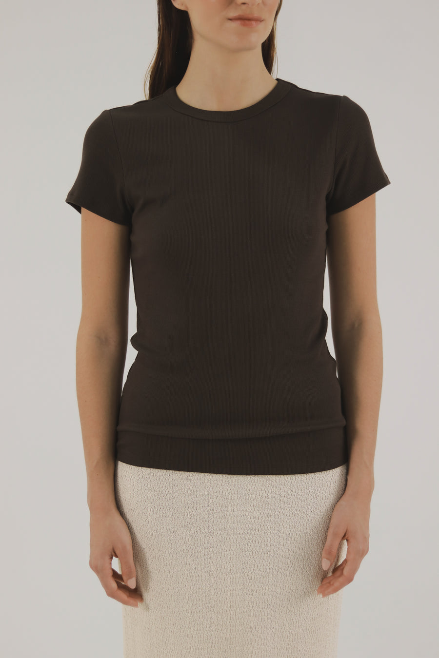 Camiseta Caída Gris