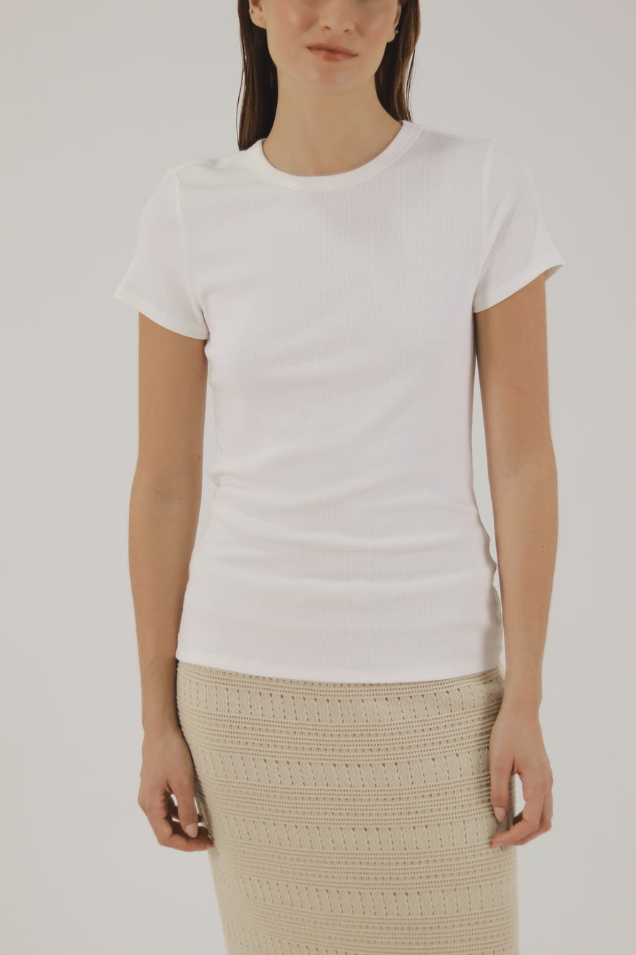 Camiseta Caída Blanco