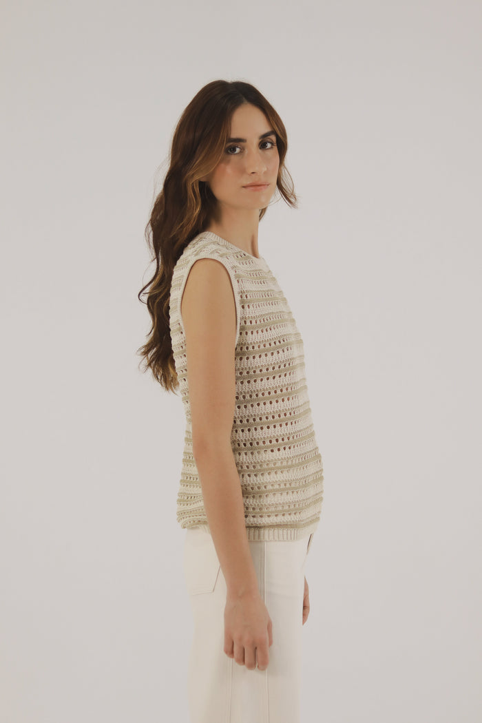 Top Caladio Beige