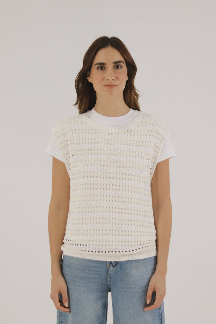 Top Caladio Blanco